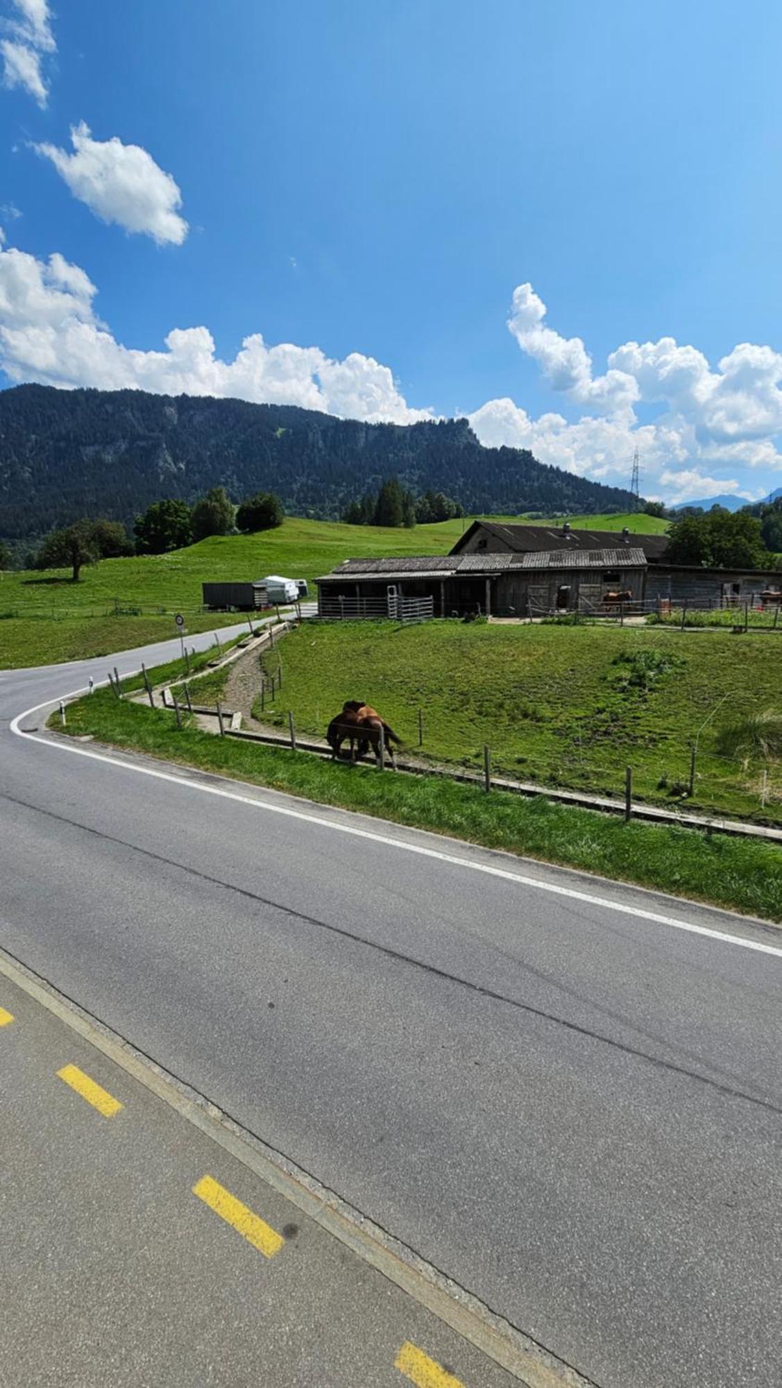 Landgasthof Zum Glenner Ilanz/Glion Buitenkant foto